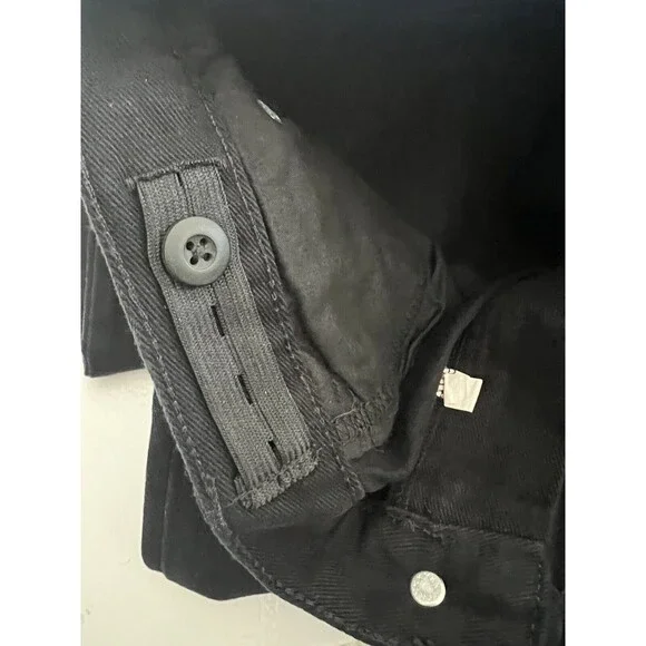 The Children's Place Boys Jeans Adjustable Skinny 100% Cotton Black Size 12 NWOT - Picture 5 of 7